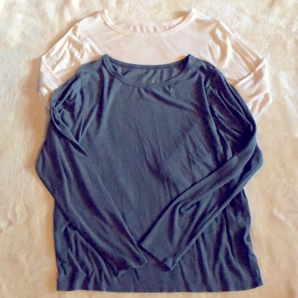 LK NW 🥶 BUNDLE OF 2 LIGHTWEIGHT THERMAL LONG SLEEVE BASE LAYER TOPS Women’s XXL - Picture 2 of 7